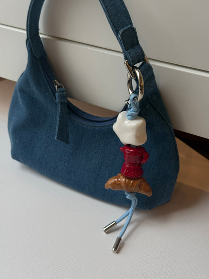 Good Things Come In 3's Bag Charm (CUSTOM)