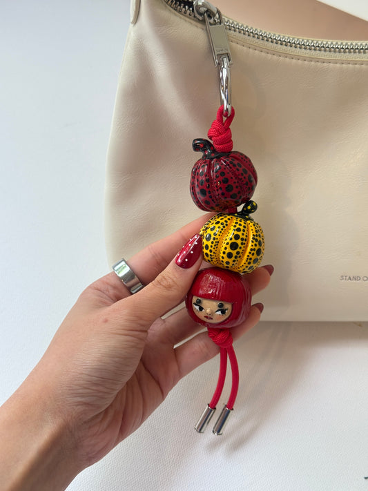 Yayoi Kusama Bag Charm